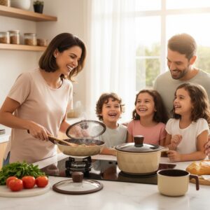 Kit Cozinha Chef — 18 Peças Cerâmica Premium Antiaderente