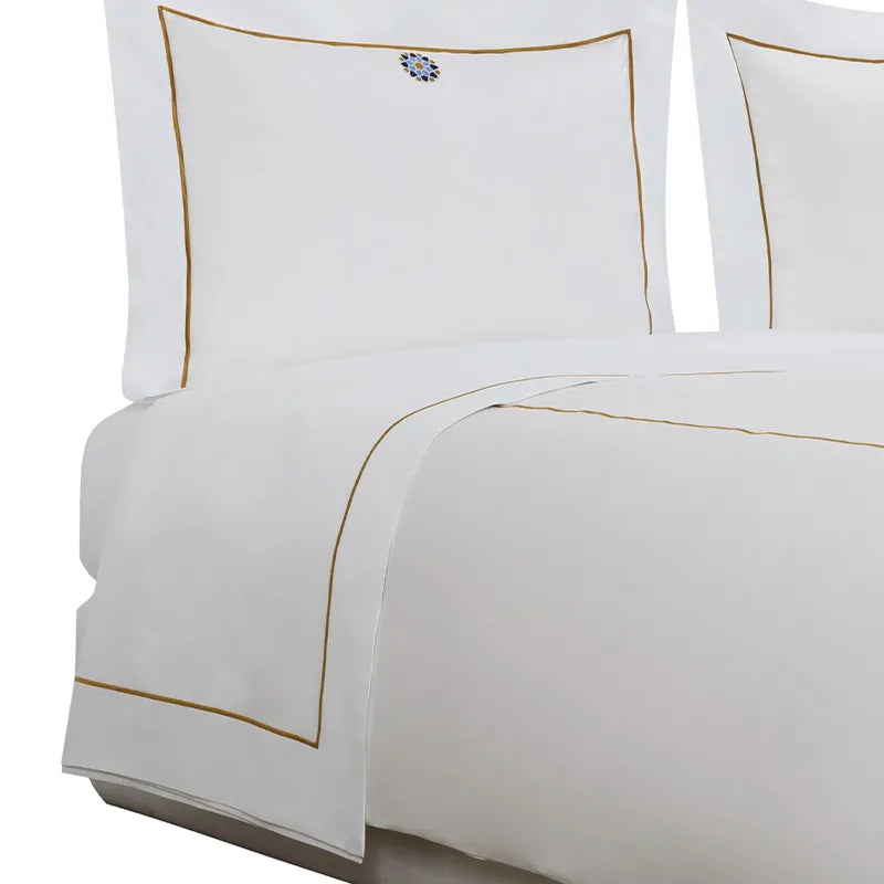 Jogo de Cama 100% Cotton Bedding Frette Branco - Imagem 2