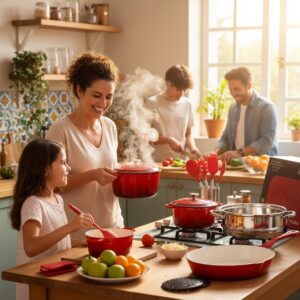 Kit Cozinha Hotel Premium — 18 Peças Ferro Fundido Esmaltado